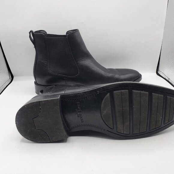 MENS COLE HAAN HAWTHORNE CHELSEA LEATHER ANKLE BOOTS - Picture 11 of 12